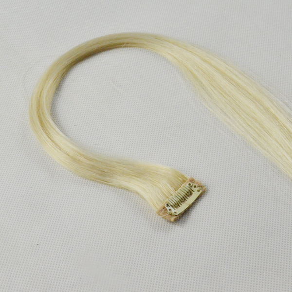 230g blonde hair clipin hair extensions  LJ